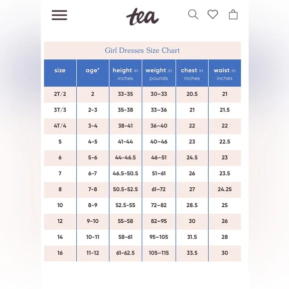 Tea Collection New With Tags Girl's Floral Knit Long Sleeve Dress- Size 14 - Picture 10 of 10